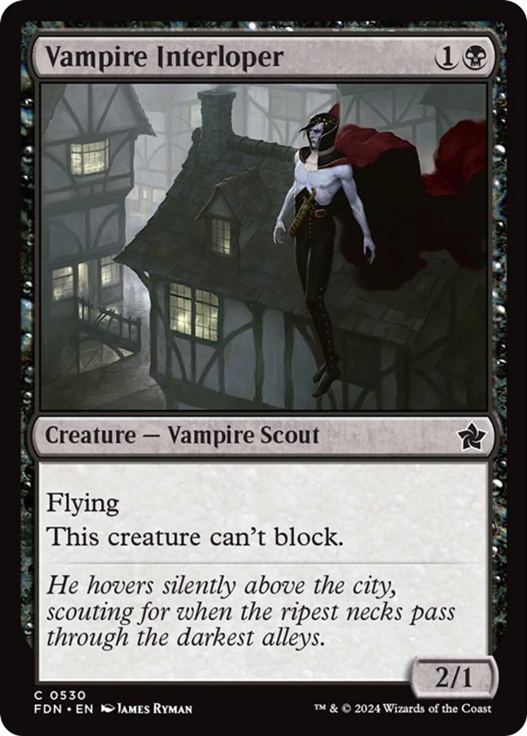 Vampire Interloper [Foundations] | Cracking-Singles
