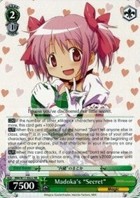 Madoka's "Secret" (MM/W17-E022 RR) [Puella Magi Madoka Magica] | Cracking-Singles