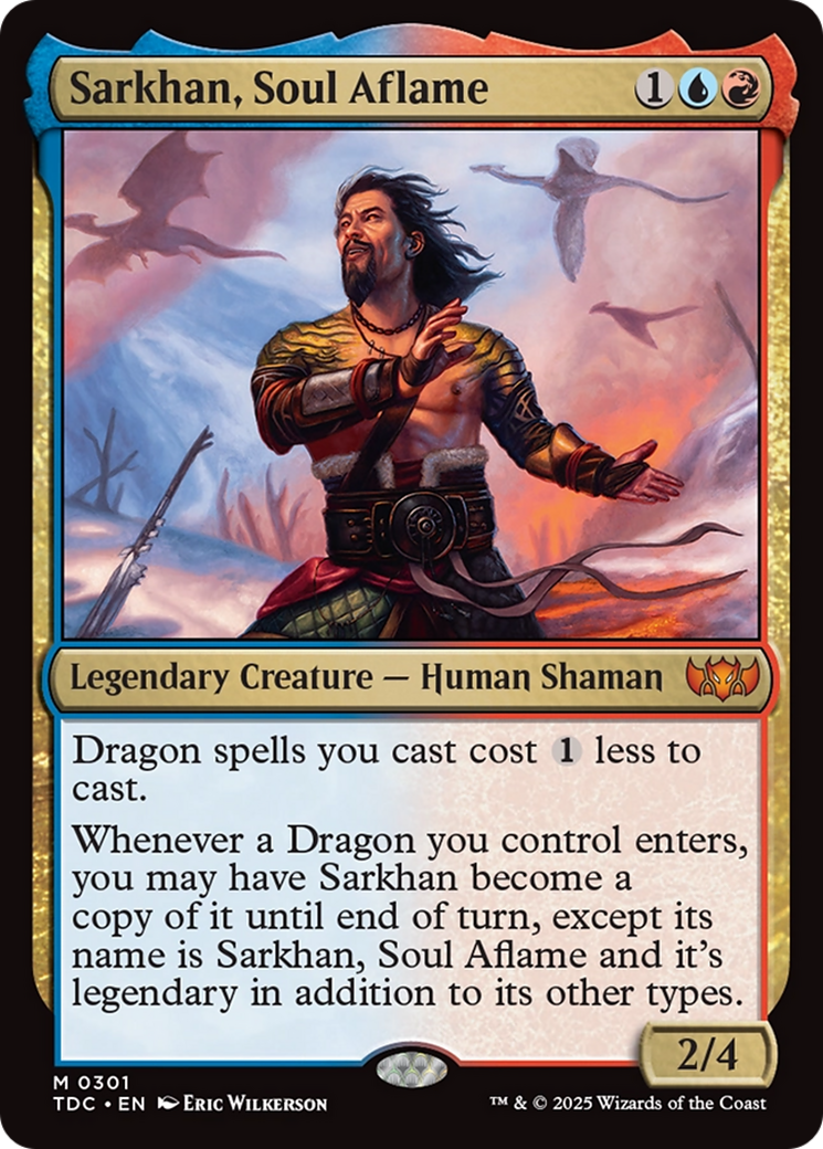 Sarkhan, Soul Aflame [Tarkir: Dragonstorm Commander] | Cracking-Singles