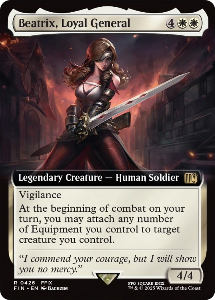 Beatrix, Loyal General (Extended Art) [FINAL FANTASY] | Cracking-Singles