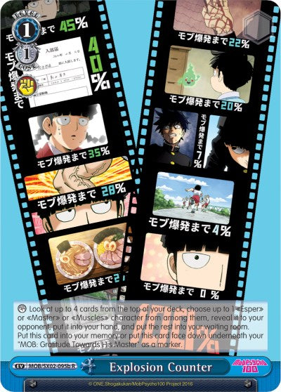 Explosion Counter (MOB/SX02-095b R) [Mob Psycho 100] | Cracking-Singles