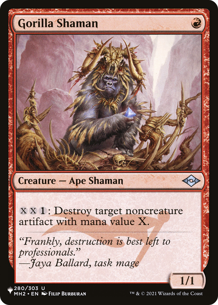 Gorilla Shaman [The List] | Cracking-Singles