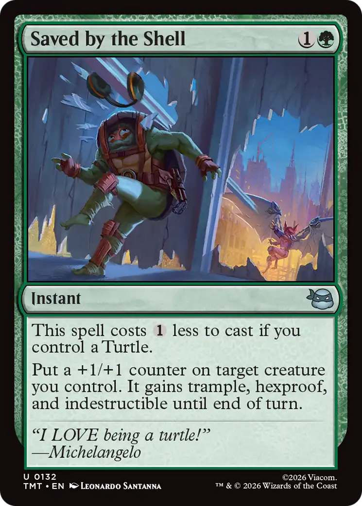Saved by the Shell [Teenage Mutant Ninja Turtles] | Cracking-Singles