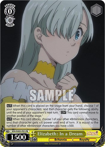 Elizabeth: In a Dream [The Seven Deadly Sins: Revival of The Commandments] | Cracking-Singles