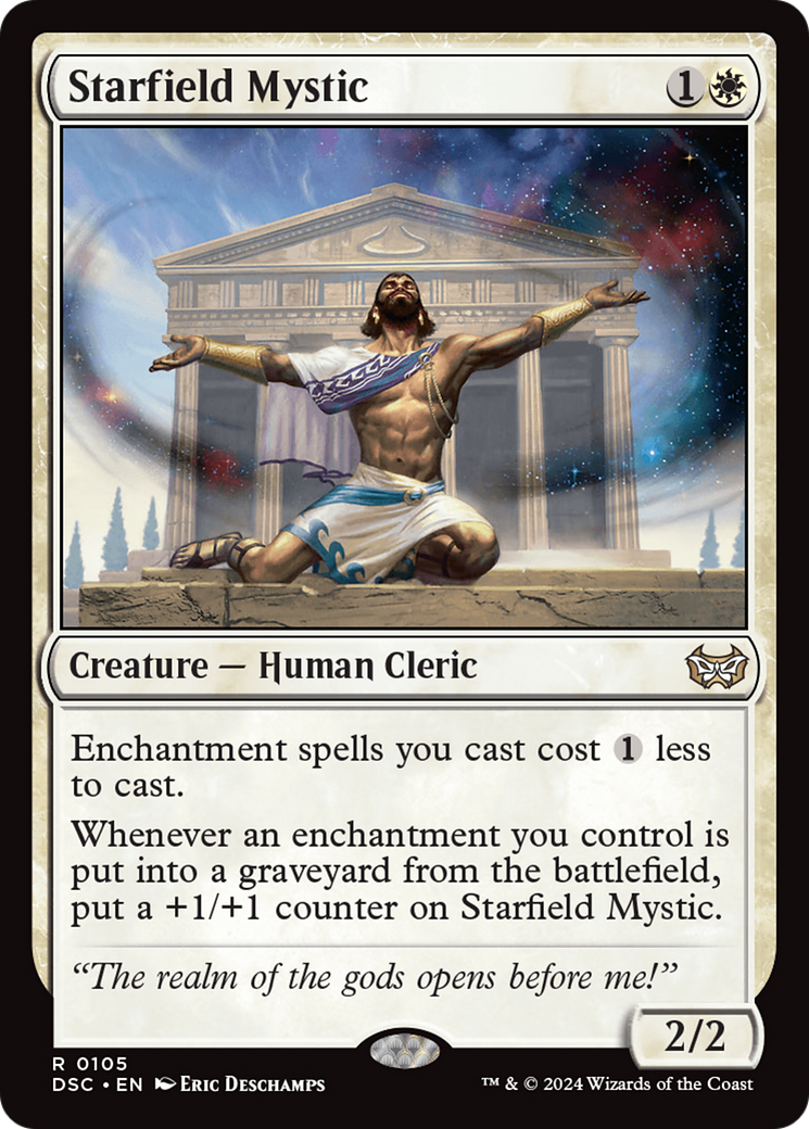 Starfield Mystic [Duskmourn: House of Horror Commander] | Cracking-Singles