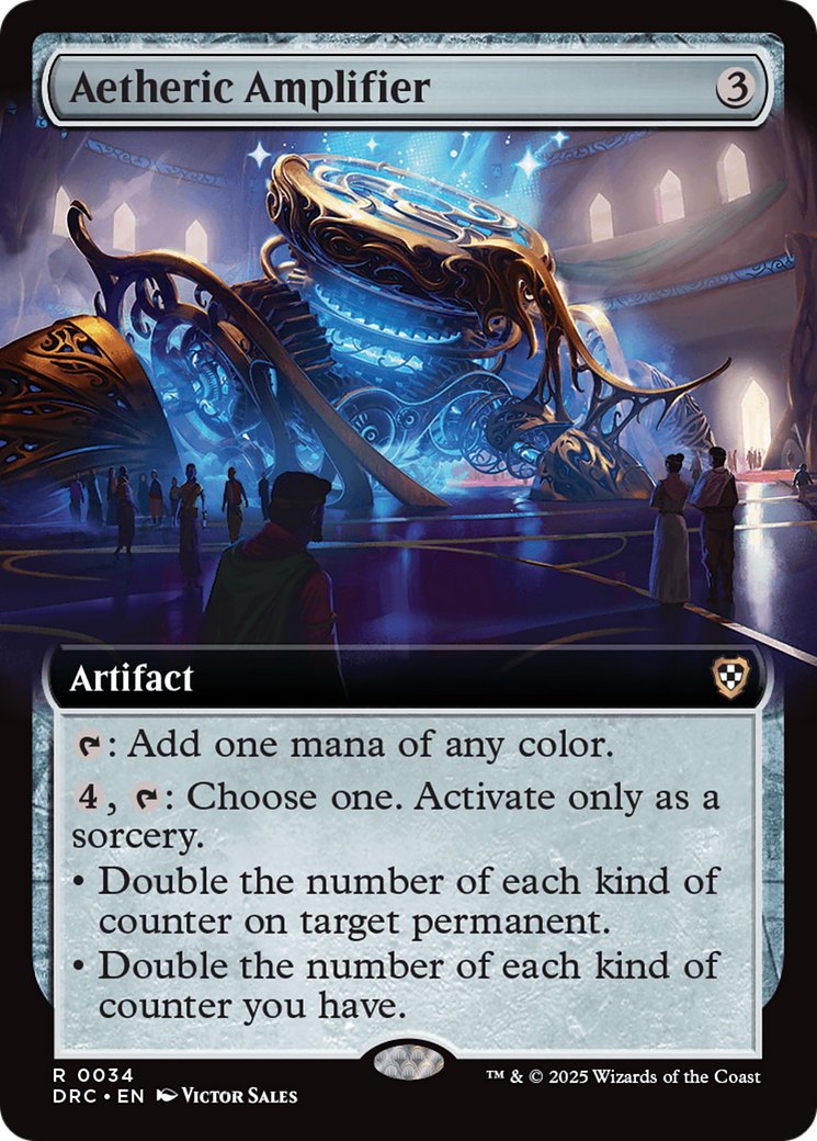 Aetheric Amplifier (Extended Art) [Aetherdrift Commander] | Cracking-Singles