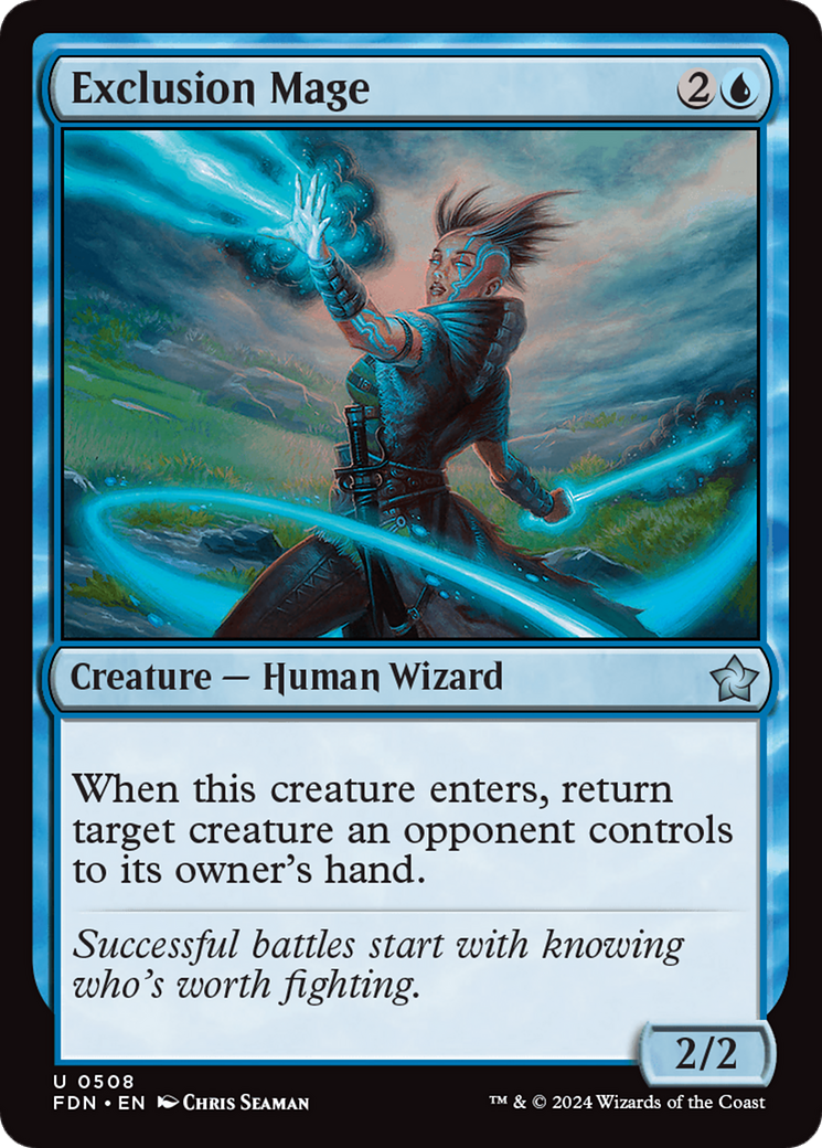 Exclusion Mage [Foundations] | Cracking-Singles