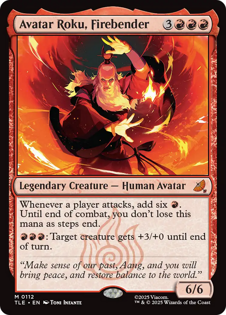 Avatar Roku, Firebender [Avatar: The Last Airbender: Eternal-Legal] | Cracking-Singles