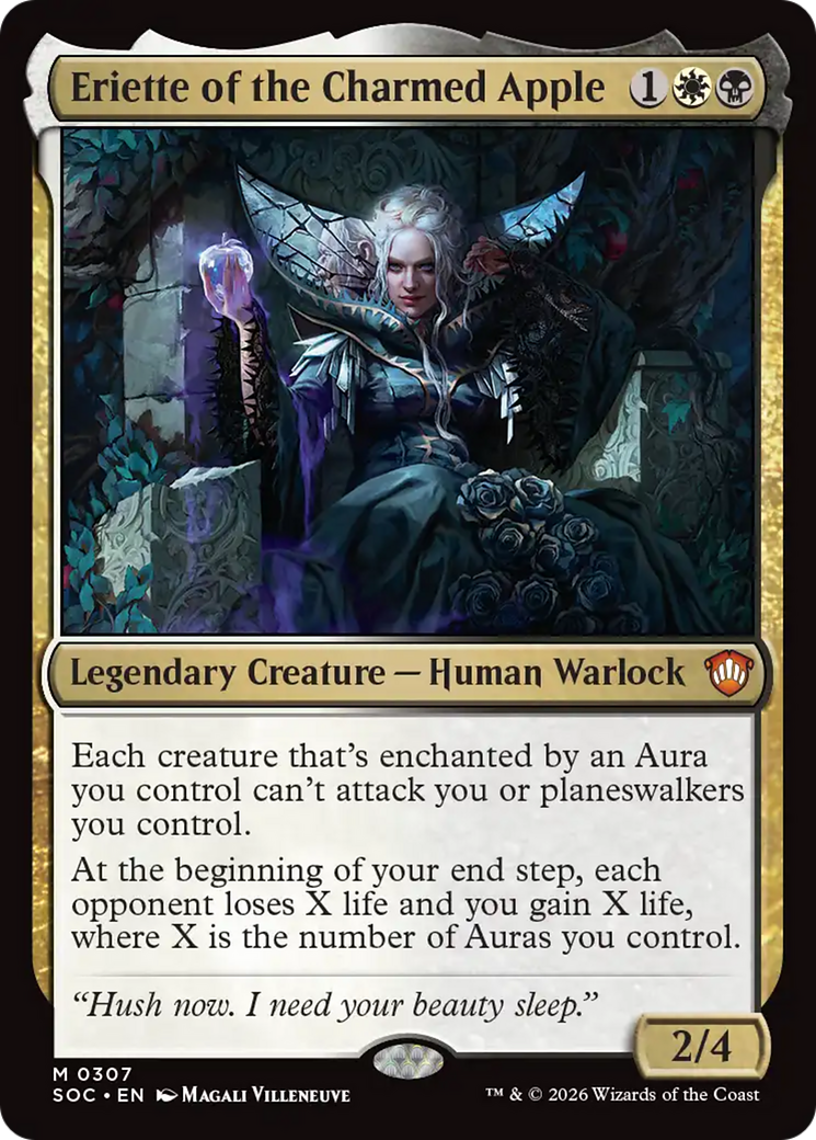 Eriette of the Charmed Apple [Secrets of Strixhaven Commander] | Cracking-Singles