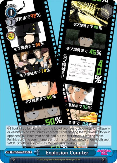Explosion Counter (MOB/SX02-095a R) [Mob Psycho 100] | Cracking-Singles