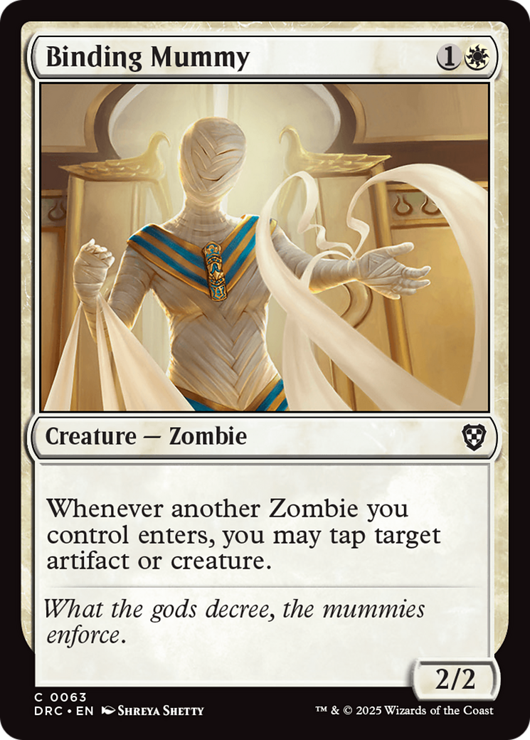 Binding Mummy [Aetherdrift Commander] | Cracking-Singles