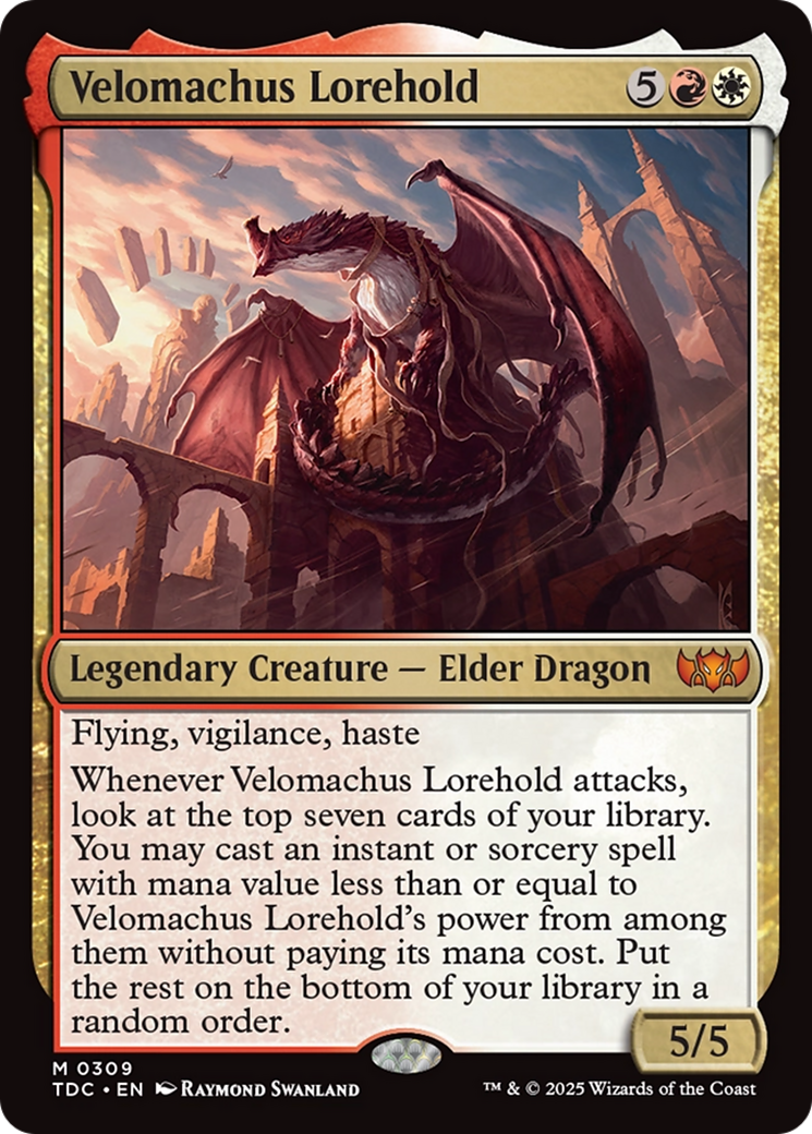 Velomachus Lorehold [Tarkir: Dragonstorm Commander] | Cracking-Singles