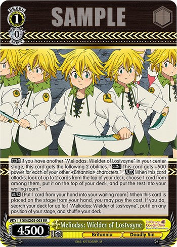 Meliodas: Wielder of Lostvayne (Foil) [The Seven Deadly Sins: Revival of The Commandments] | Cracking-Singles