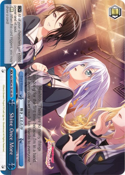 Shine Once More (BD/WE34-TE19S SR) [Morfonica x RAISE A SUILEN] | Cracking-Singles