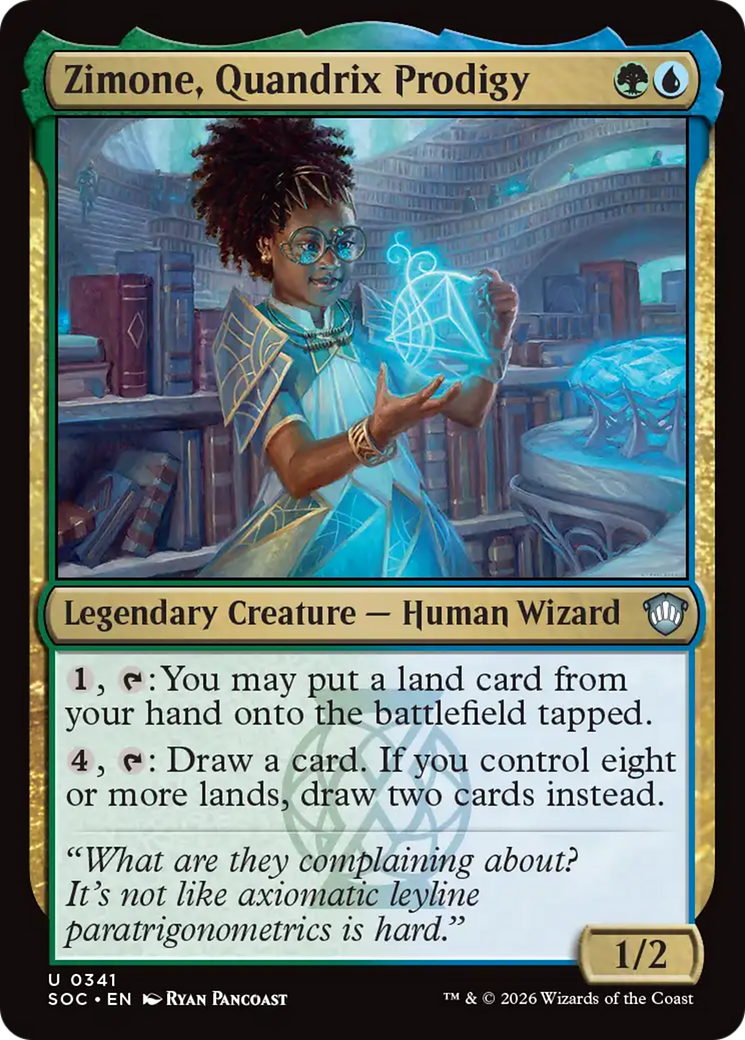 Zimone, Quandrix Prodigy [Secrets of Strixhaven Commander] | Cracking-Singles
