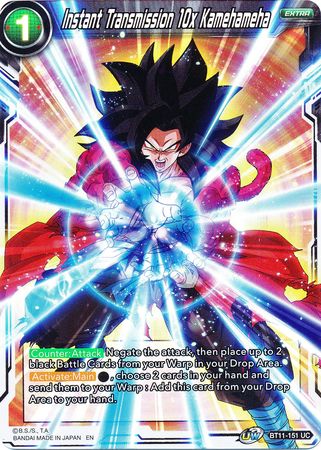 Instant Transmission 10x Kamehameha (BT11-151) [Vermilion Bloodline 2nd Edition] | Cracking-Singles