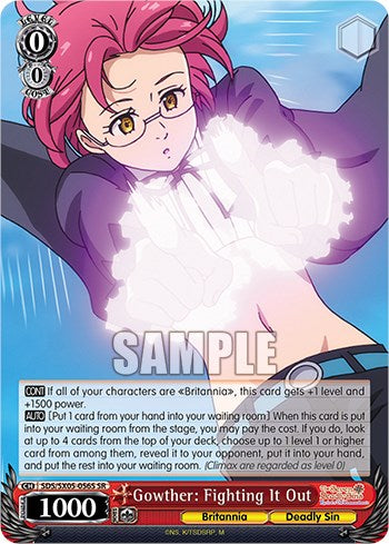 Gowther: Fighting It Out (SR) [The Seven Deadly Sins: Revival of The Commandments] | Cracking-Singles
