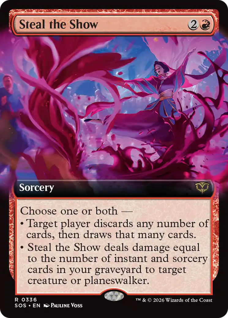 Steal the Show (Extended Art) [Secrets of Strixhaven] | Cracking-Singles