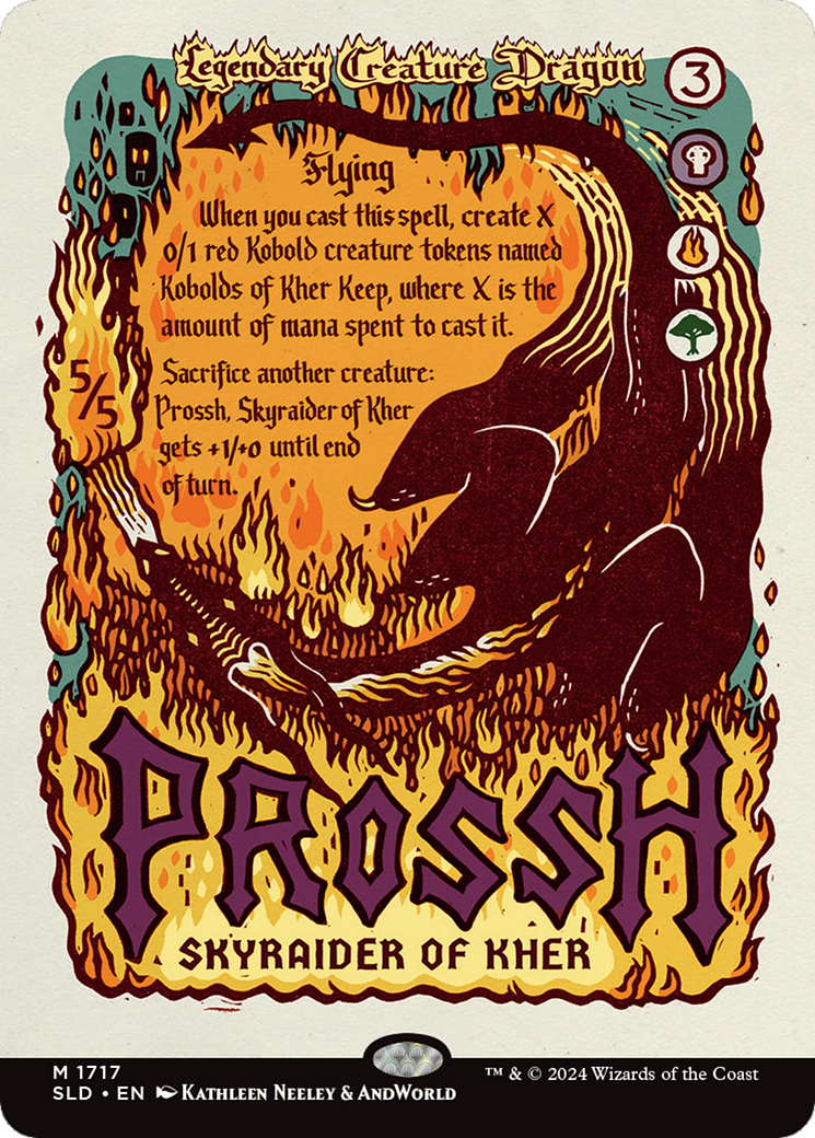 Prossh, Skyraider of Kher (Rainbow Foil) [Secret Lair Drop Series] | Cracking-Singles