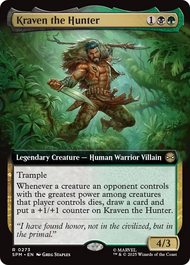 Kraven the Hunter (Extended Art) [Marvel's Spider-Man] | Cracking-Singles