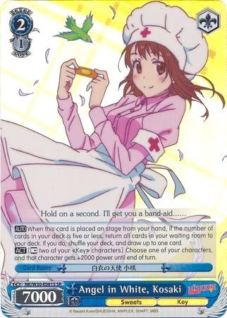 Angel in White, Kosaki (NK/W30-E081S SR) [NISEKOI -False Love-] | Cracking-Singles