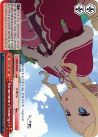 Pronouncement of Remaining Life (RZ/S55-E054 CC) [Re:ZERO Vol.2] | Cracking-Singles
