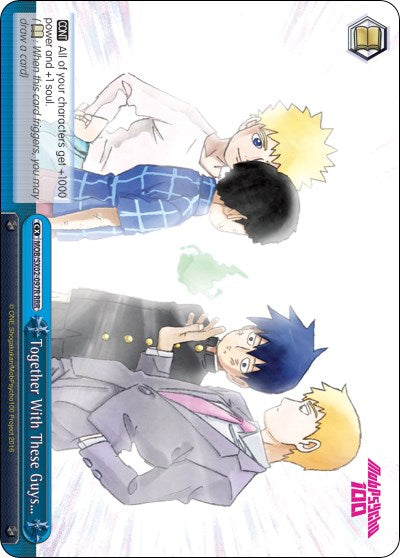 Together With These Guys... (MOB/SX02-097R RRR) [Mob Psycho 100] | Cracking-Singles