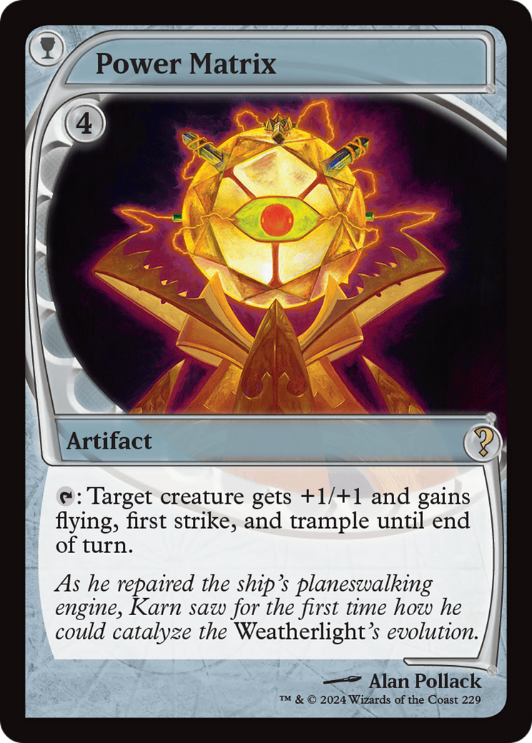 Power Matrix (Future Sight) [Mystery Booster 2] | Cracking-Singles