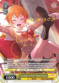 "Everybody, On Three!" Hagumi Kitazawa (BD/W54-E004SPb SP) [BanG Dream! Girls Band Party!] | Cracking-Singles