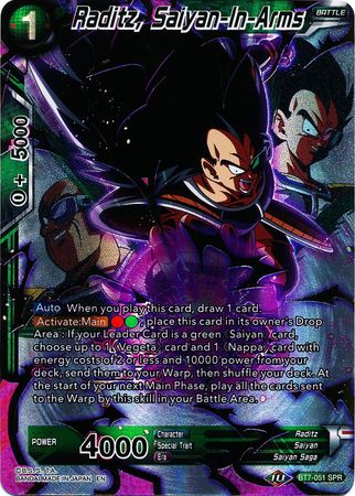 Raditz, Saiyan-In-Arms (SPR) (BT7-051) [Assault of the Saiyans] | Cracking-Singles