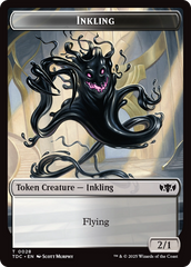 Inkling // Insect (0023) Double-Sided Token [Tarkir: Dragonstorm Commander Tokens] | Cracking-Singles
