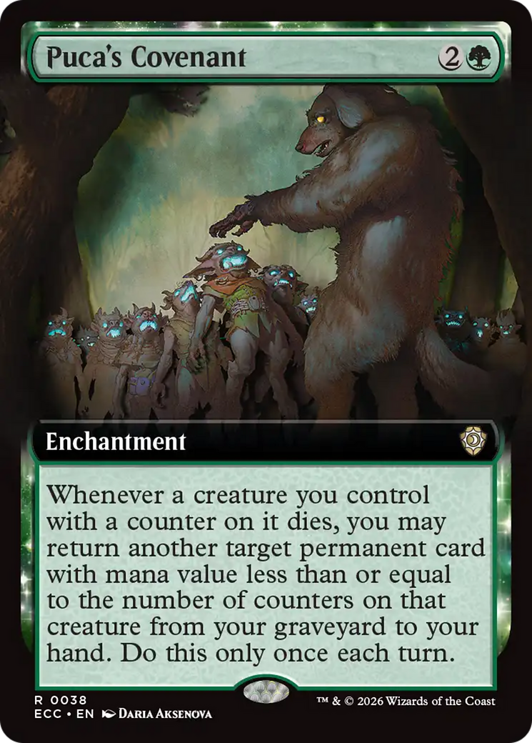 Puca's Covenant (Extended Art) [Lorwyn Eclipsed Commander] | Cracking-Singles