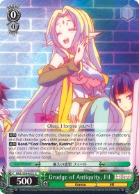 Grudge of Antiquity, Fil (NGL/S58-E032 U) [No Game No Life] | Cracking-Singles