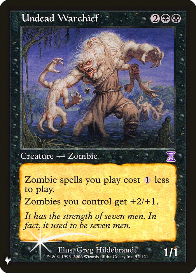 Undead Warchief [Mystery Booster] | Cracking-Singles