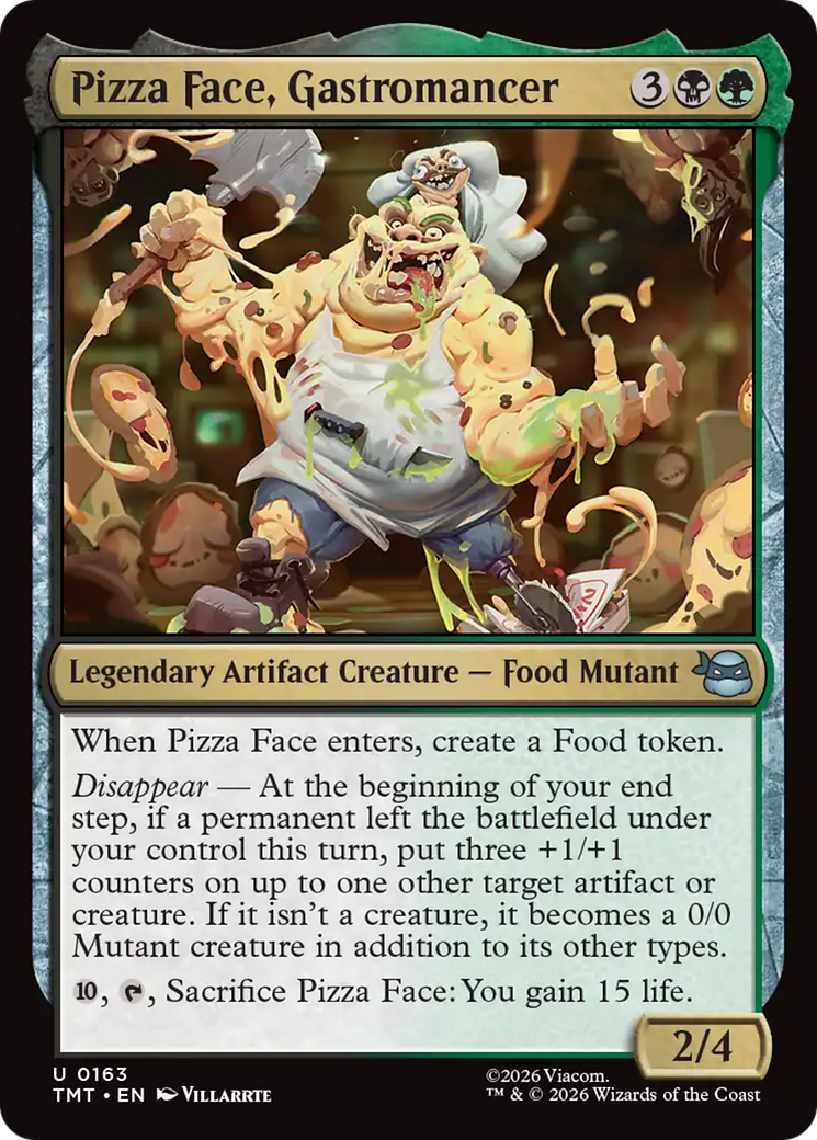 Pizza Face, Gastromancer [Teenage Mutant Ninja Turtles] | Cracking-Singles