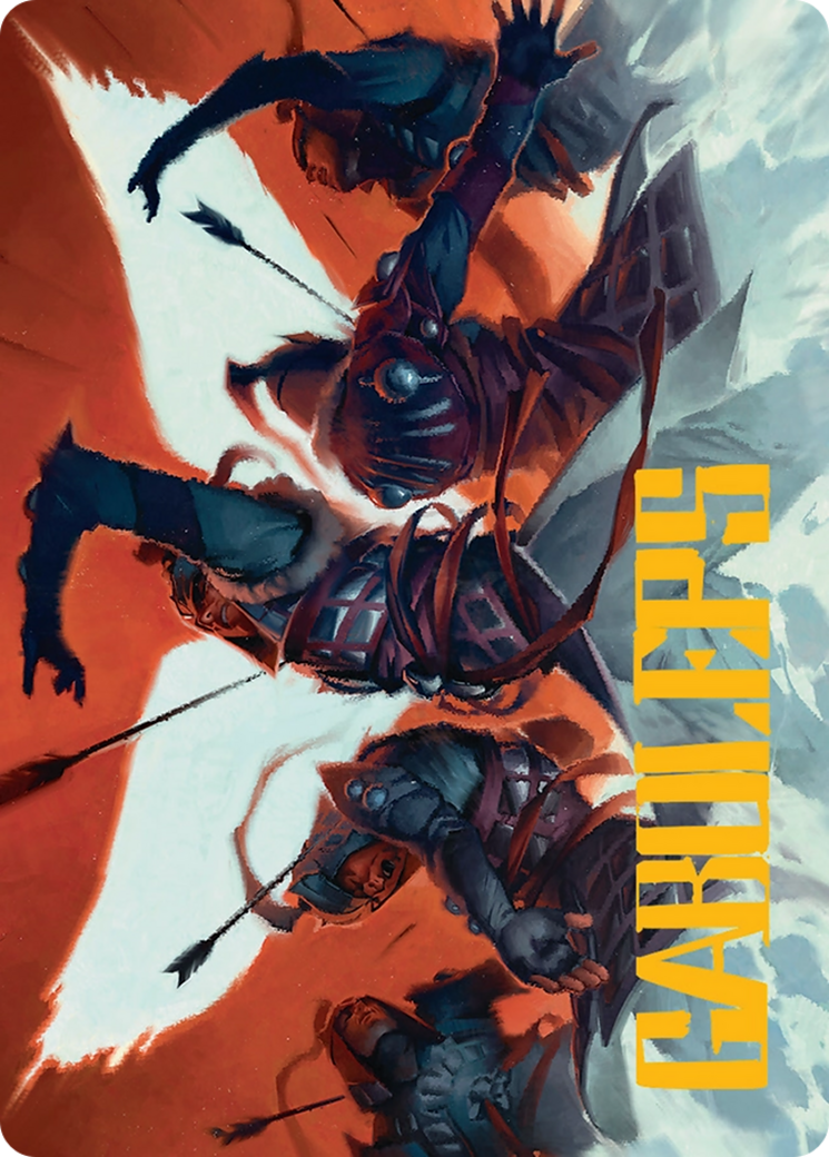 Desperate Measures Art Card (11/54) [Tarkir: Dragonstorm Art Series] | Cracking-Singles