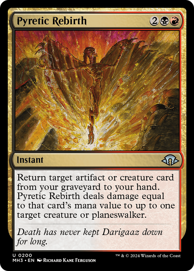 Pyretic Rebirth [Modern Horizons 3] | Cracking-Singles