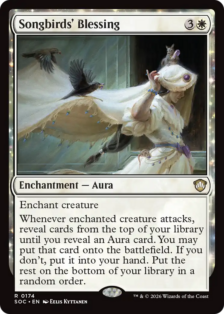 Songbirds' Blessing [Secrets of Strixhaven Commander] | Cracking-Singles
