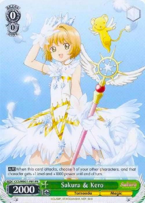 Sakura & Kero (CCS/WX01-P01 PR) (Promo) [Cardcaptor Sakura: Clear Card] | Cracking-Singles