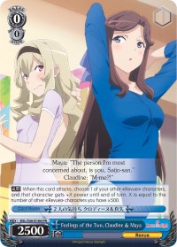 Feelings of the Two, Claudine & Maya (RSL/S56-E106 PR) (Promo) [Revue Starlight] | Cracking-Singles