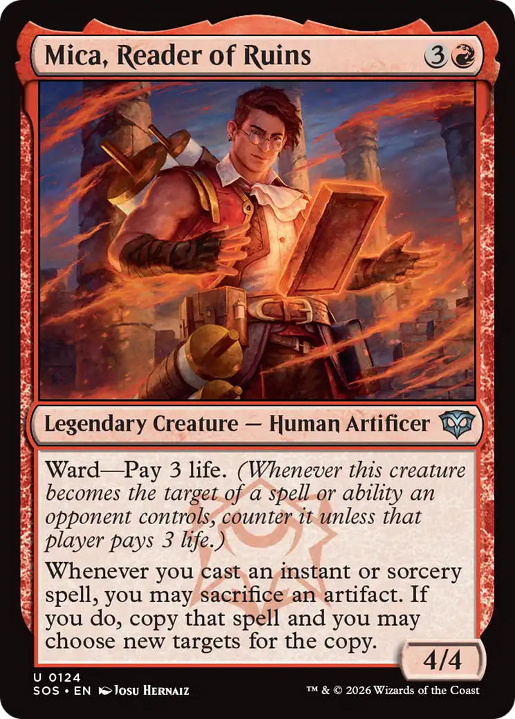 Mica, Reader of Ruins [Secrets of Strixhaven] | Cracking-Singles