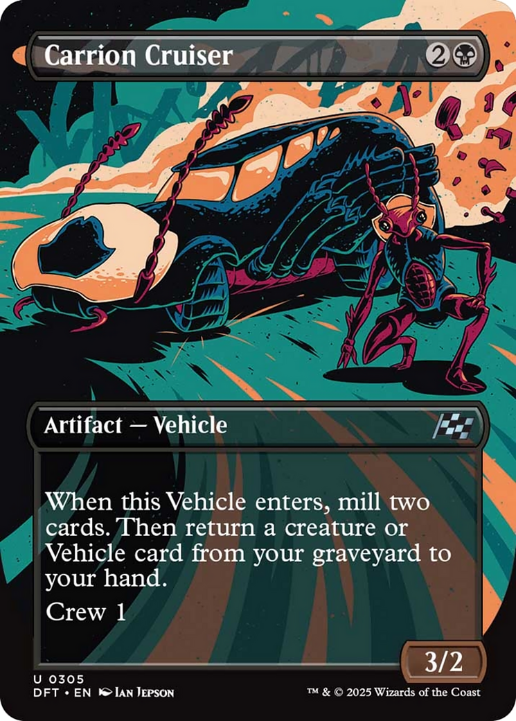 Carrion Cruiser (Borderless) [Aetherdrift] | Cracking-Singles