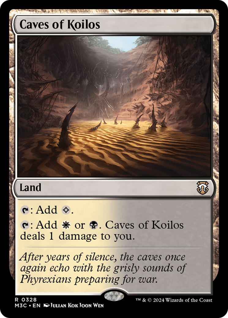 Caves of Koilos (Ripple Foil) [Modern Horizons 3 Commander] | Cracking-Singles