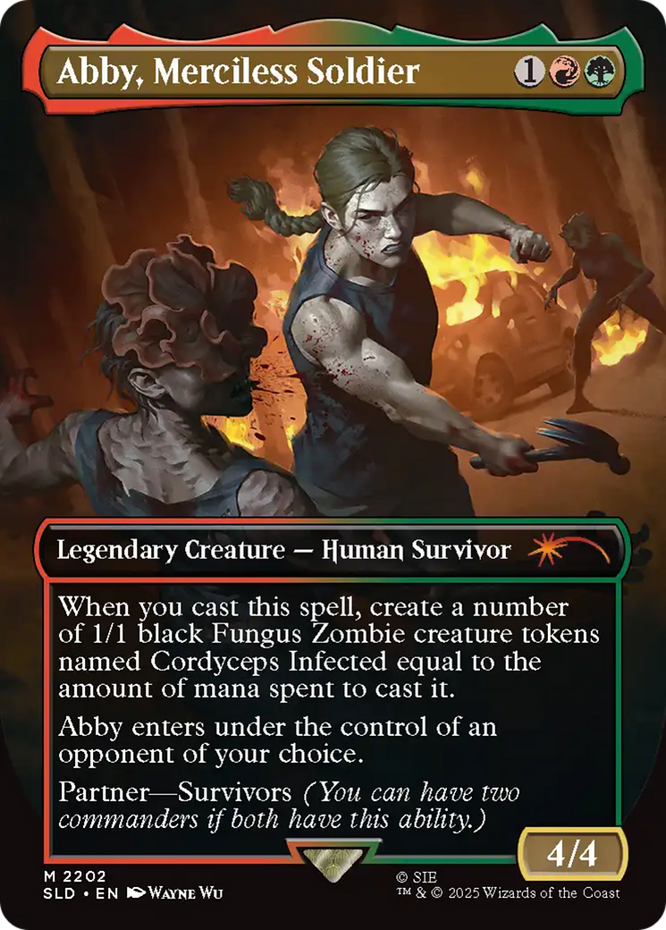 Abby, Merciless Soldier [Secret Lair Drop Series] | Cracking-Singles