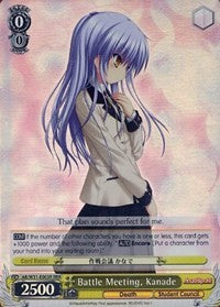 Battle Meeting, Kanade (AB/W31-E003R RRR) [Angel Beats! Re:Edit] | Cracking-Singles