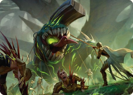 Noxious Assault Art Card [Phyrexia: All Will Be One Art Series] | Cracking-Singles