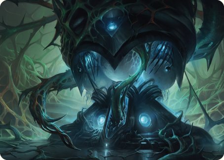 Expand the Sphere Art Card [Phyrexia: All Will Be One Art Series] | Cracking-Singles