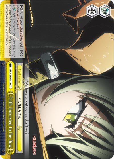 Faith Entrusted to the Bow (GBS/S63-E026 CC) [Goblin Slayer] | Cracking-Singles