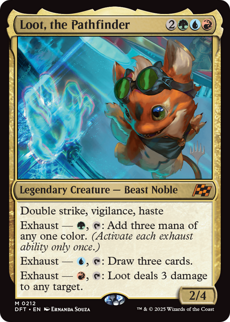 Loot, the Pathfinder (Promo Pack) [Aetherdrift Promos] | Cracking-Singles