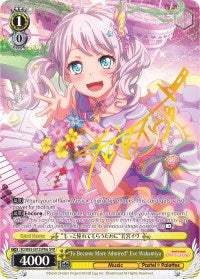 "To Become More Admired" Eve Wakamiya (BD/W63-E012SPMa SPM) [BanG Dream! Girls Band Party! Vol.2] | Cracking-Singles